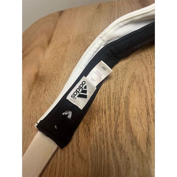 Adidas Dale Earnhardt Jr. 88 NASCAR White Visor Unisex Adult - Picture 6 of 8